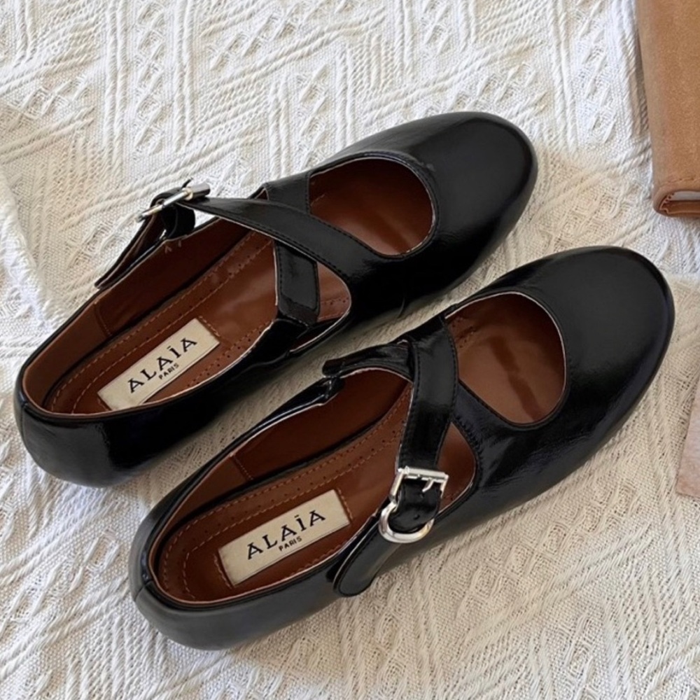 Alaia brown women's flats - Picture 2 of 5